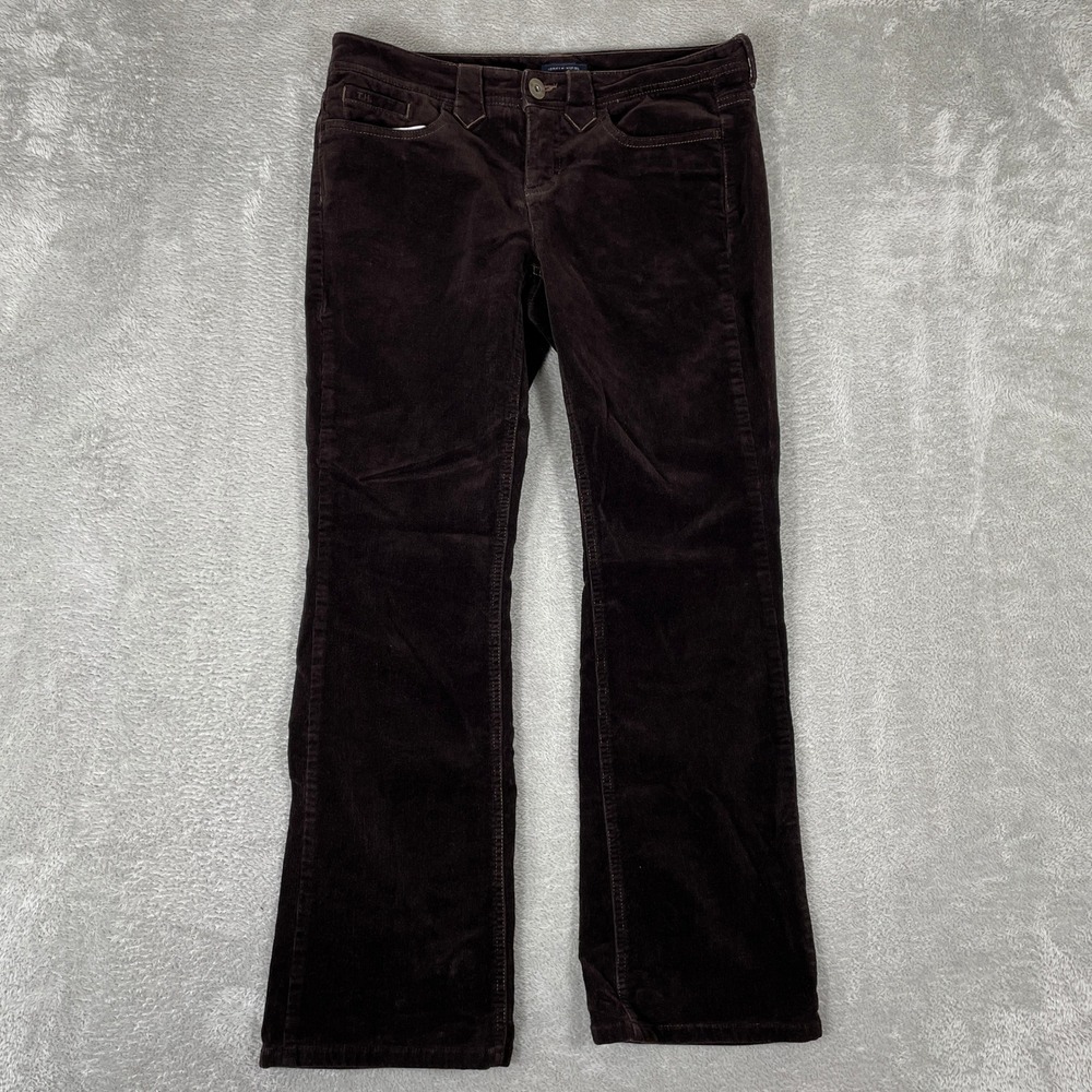 Tommy Hilfiger Corduroy Pants Womens Size 8 (32x30) Brown Bootcut Y2K Preppy‎